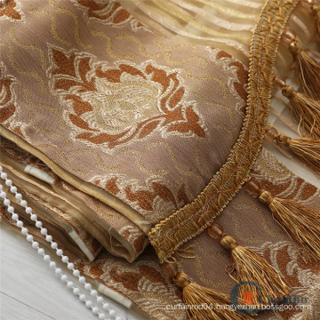 Continuous Stout Turkish Silk Poly Blend Curtain Fabrics